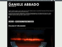 Tablet Screenshot of danieleabbado.com
